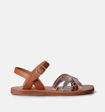 Sandalen cognac