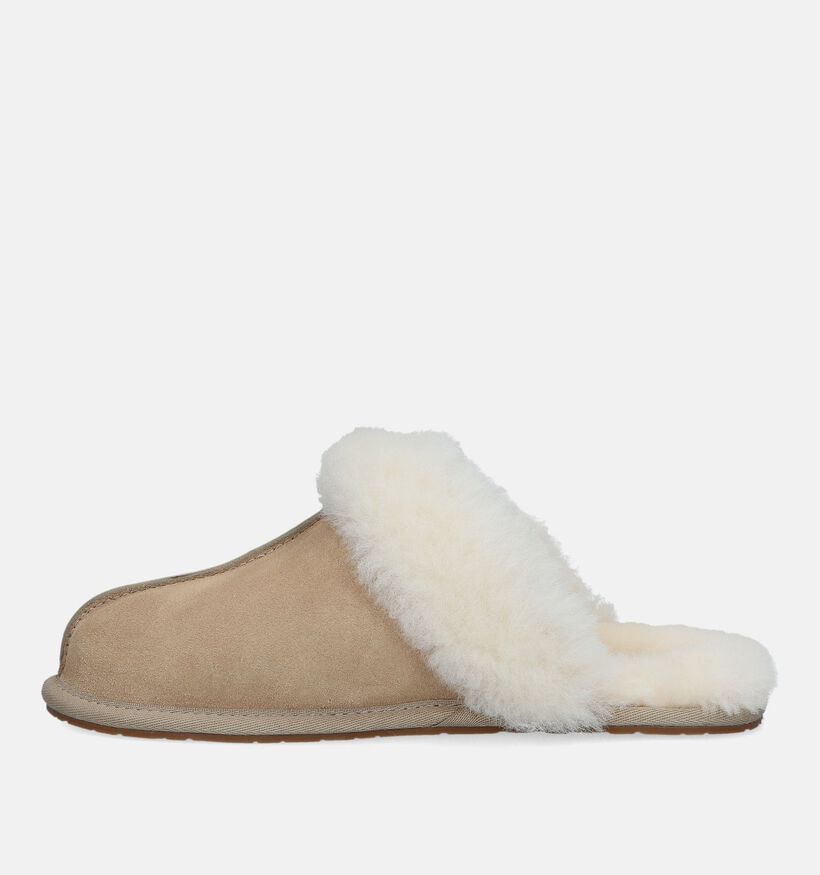 UGG Scuffette Beige Wollen Pantoffels voor dames (329282)