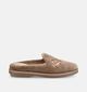 Hush Puppies Coach Pantoufles ouvertes en Brun pour femmes (377686)