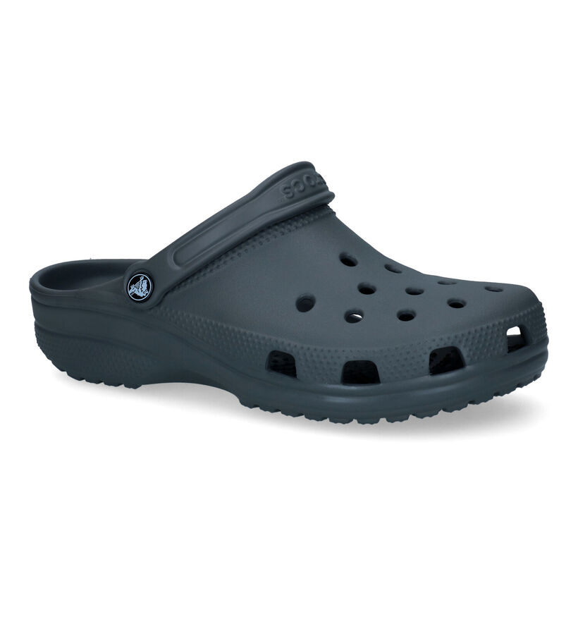 Crocs Classic Nu-pieds en Noir pour hommes (307641)