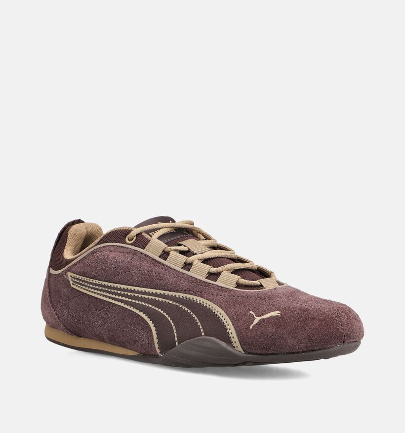 Puma Catch Soleil SD Baskets sportives en Brun fonc&eacute; pour femmes (375512) - pour semelles orthop&eacute;diques