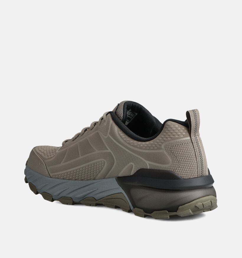 Skechers Max Protect Ironguard Taupe Sneakers voor heren (366496)