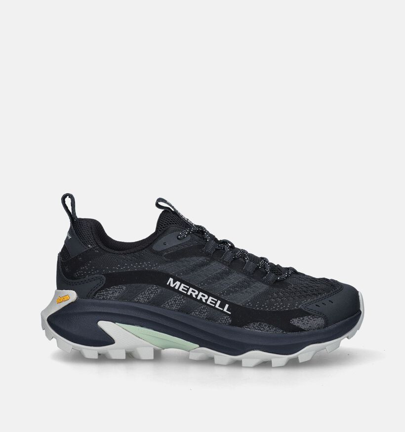 Merrell Moab Speed 2 Chaussures de randonnée en Noir pour femmes (347662) - pour semelles orthopédiques