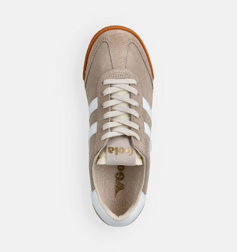 Gola Baskets casual en Beige pour femmes (368467) - pour semelles orthop&eacute;diques