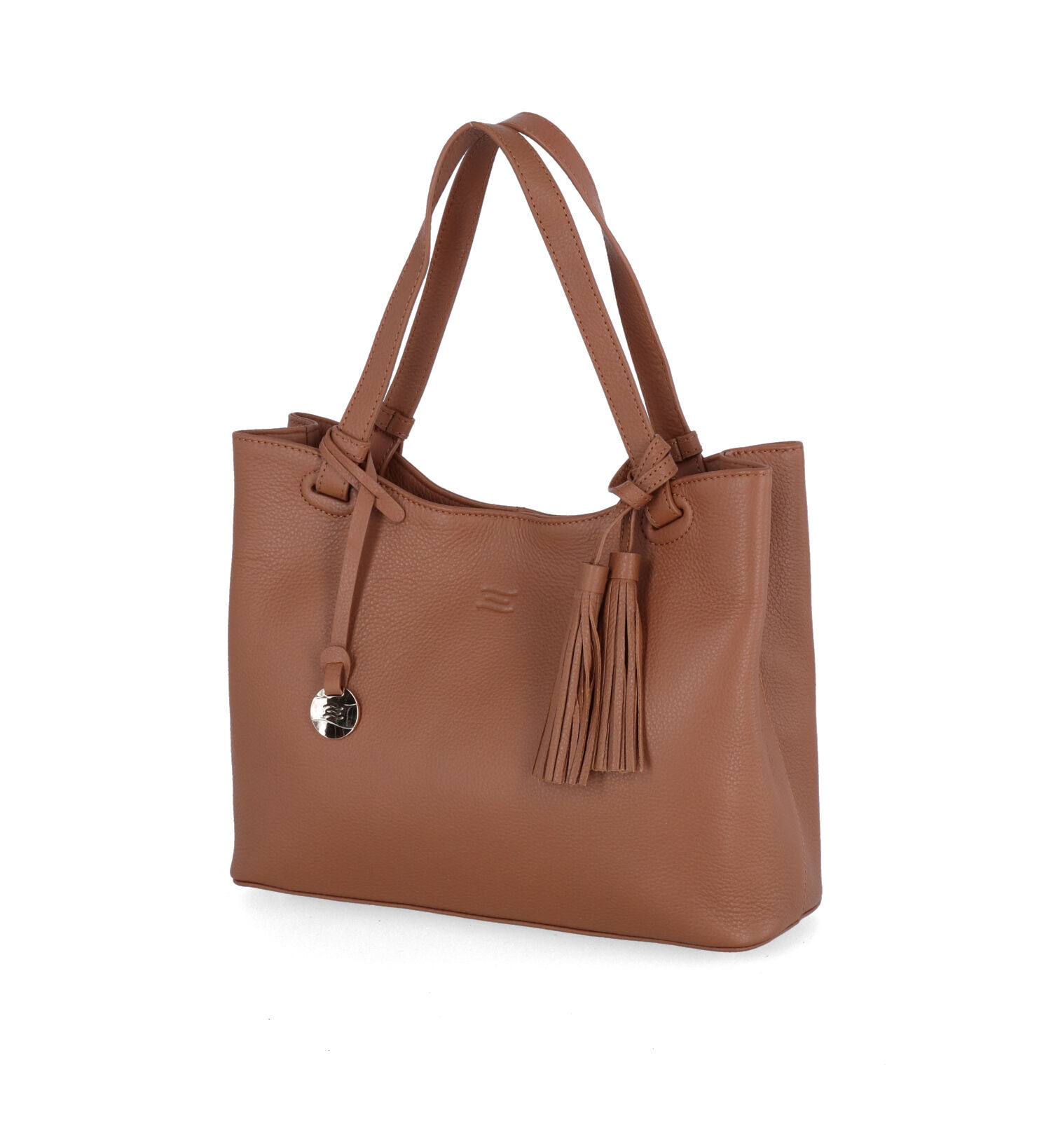 Crinkles Cognac Schoudertas Dames Schoudertassen Online op TORFS.BE