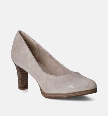 Tamaris Pumps Zwart/Goud/Cognac