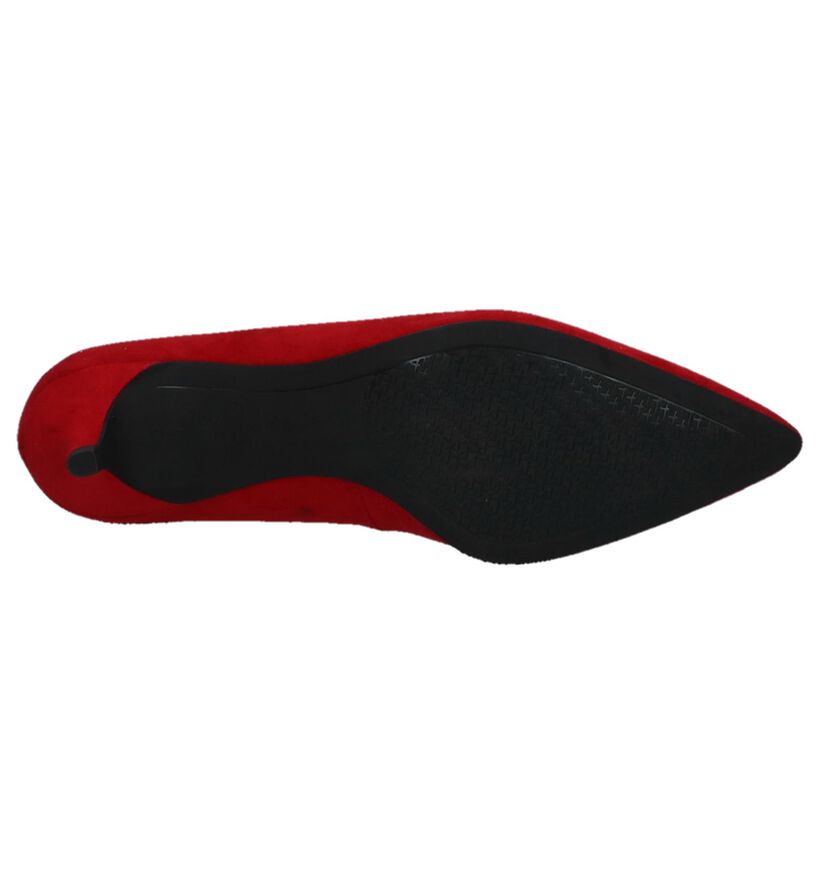 Tamaris Escarpins classique en Rouge foncé en textile (226699)