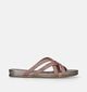 Jana Nu-pieds plates en Or rose pour femmes (338157)
