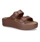 Lemon Jelly Gaia Bronzen Badslippers voor dames (310272) - geschikt voor steunzolen