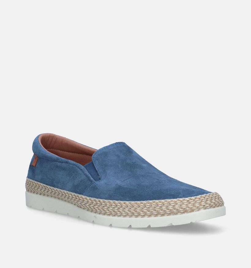 Comfort Plus Chaussures à enfiler en Bleu pour hommes (341944)
