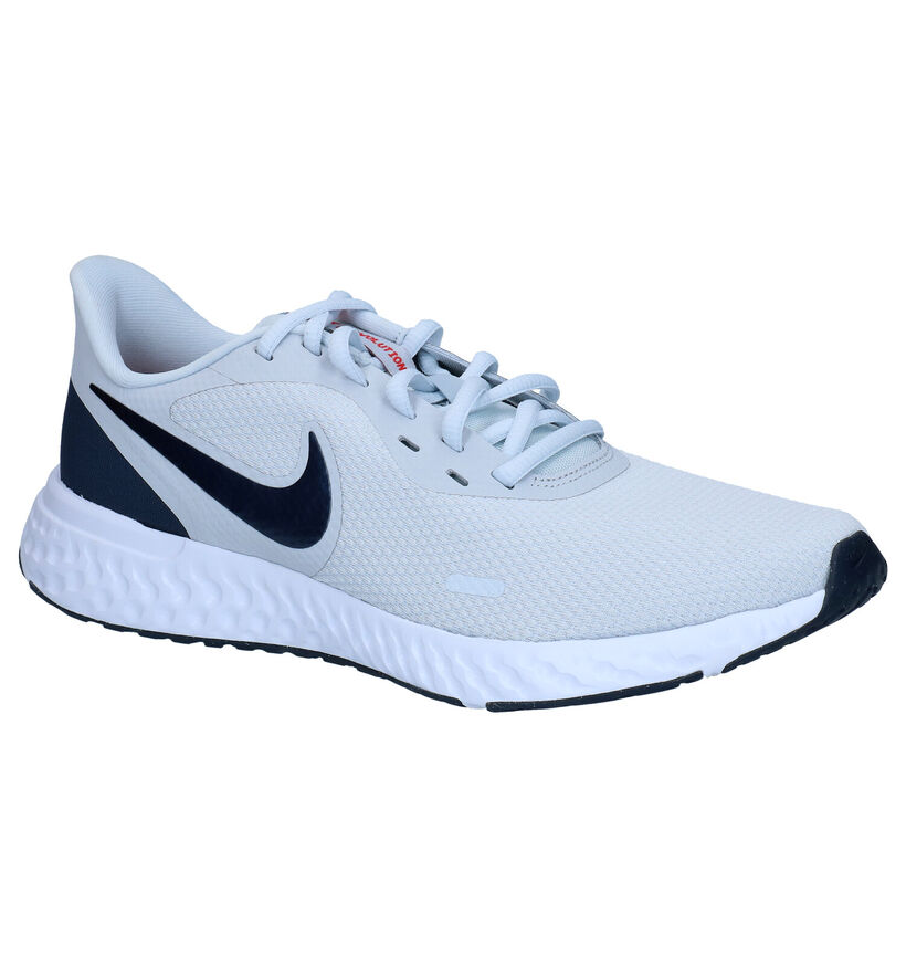 Nike Revolution 5 Grijze Sneakers in kunststof (290988)