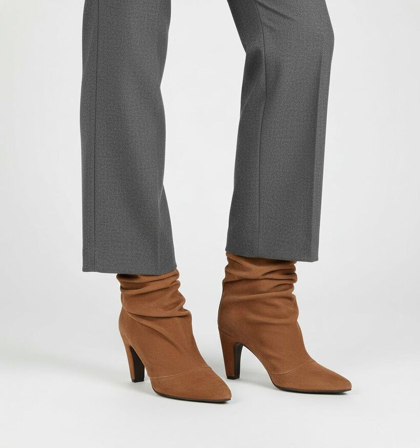 Bronx Jadey Bottes courtes en Marron pour femmes (371546)
