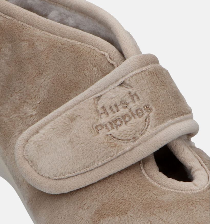 Hush Puppies Orill Beige Hoge pantoffels voor dames (329611)