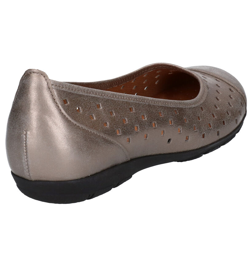 Gabor Hovercraf Ballerines en Bronze en cuir (287750)