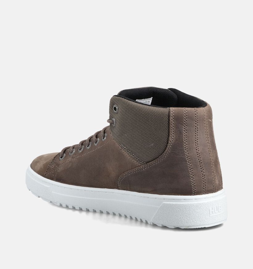 Hub Boots à lacets en Marron pour hommes (363635) - pour semelles orthopédiques