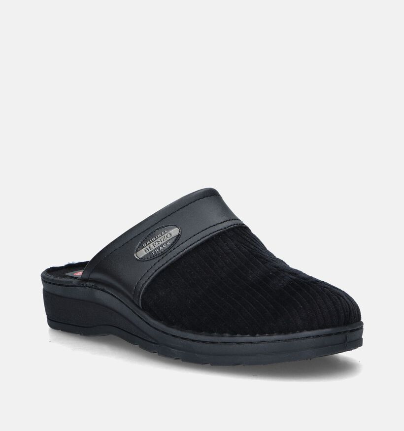 Blenzo Zwarte Pantoffels voor heren (349169)