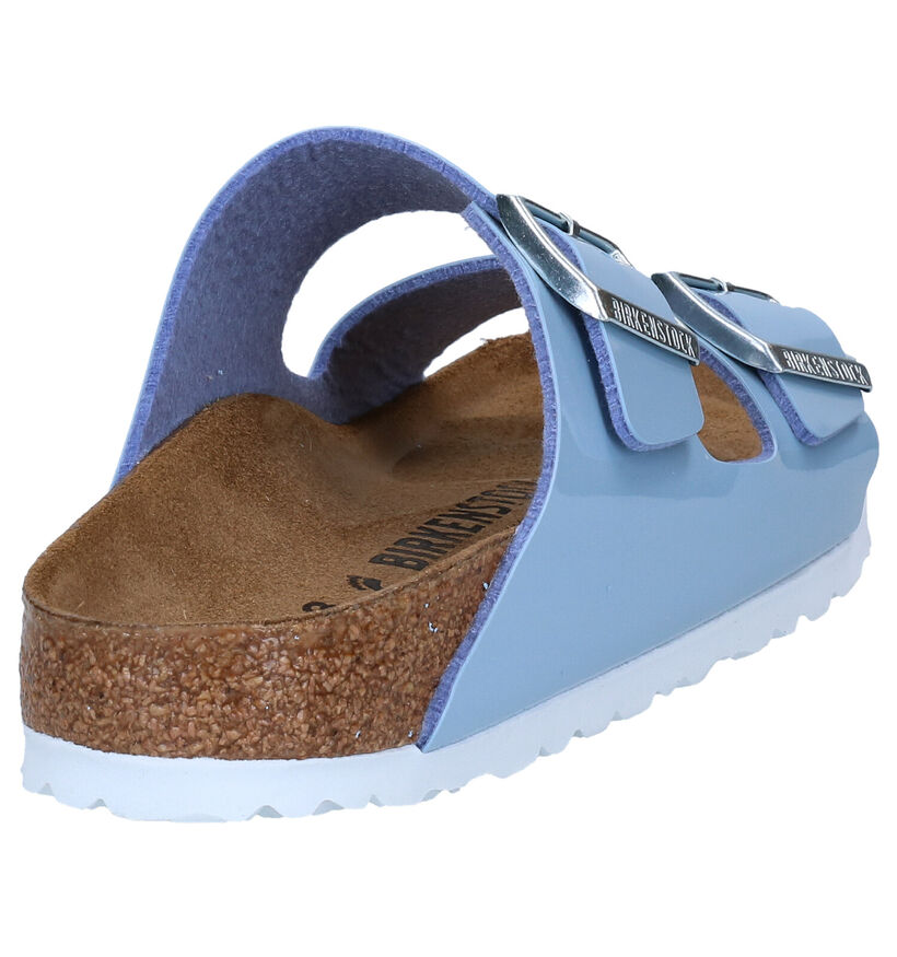 Birkenstock Arizona Birko Flor Nu-pieds en Blanc pour femmes (337963)