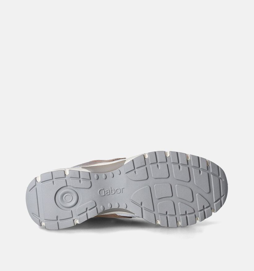 Gabor Zwarte Chunky Sneakers voor dames (355040) - geschikt voor steunzolen