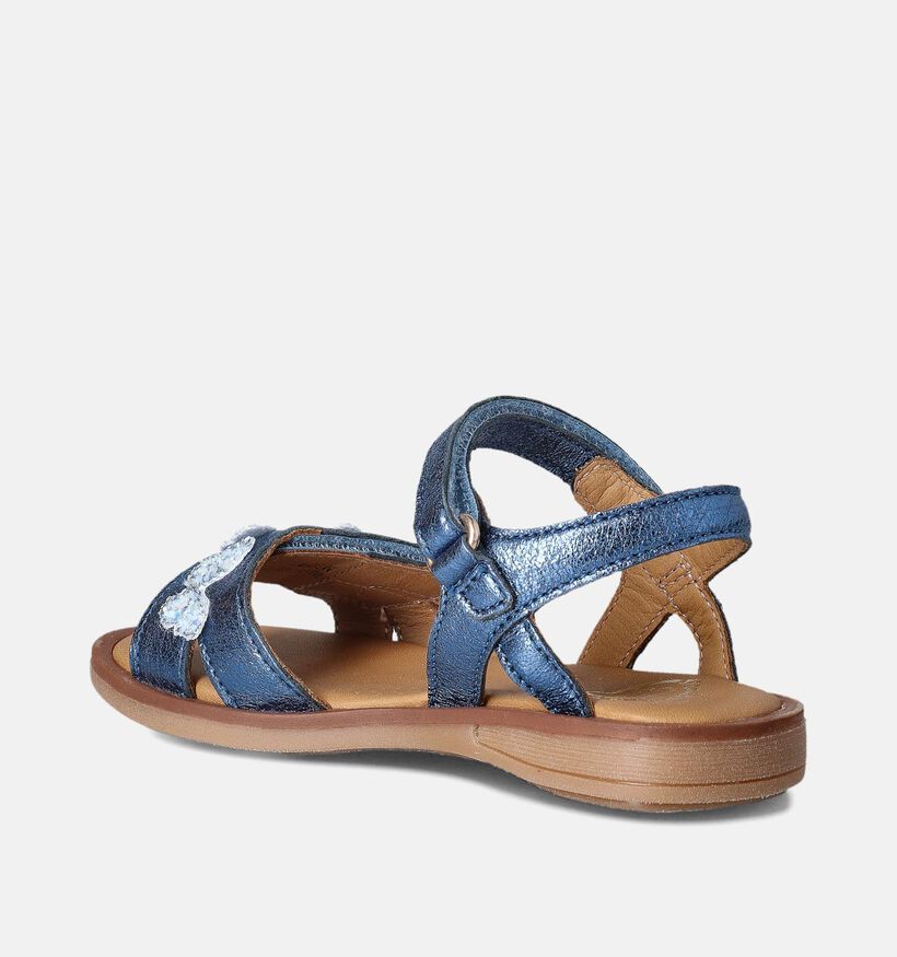 STONES and BONES Zilar Sandales en Bleu pour filles (352719)