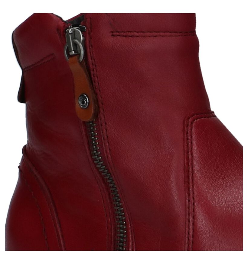 Be Natural Bottillons en Bordeaux en cuir (225928)
