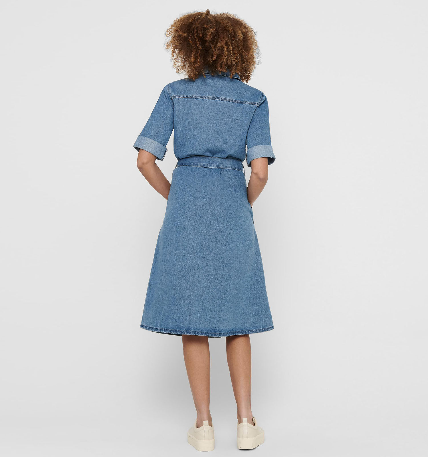 JDY Athena Blauw Jeanskleed Dames Kleedjes Online op TORFS.BE