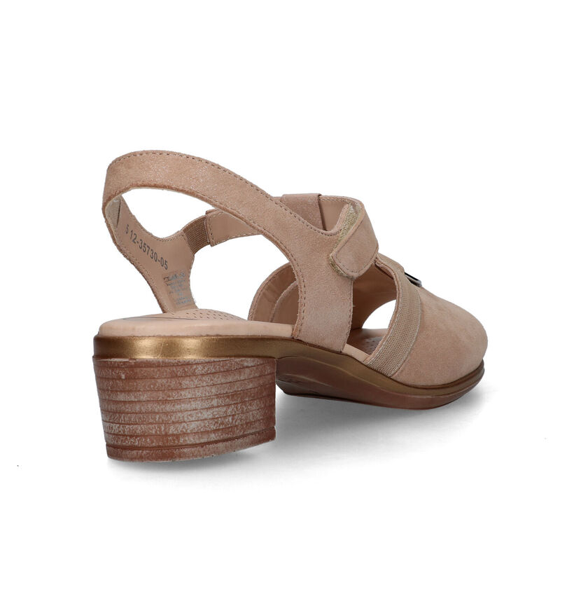 Ara Lugano-S-Highsoft Gouden Sandalen voor dames (321919)