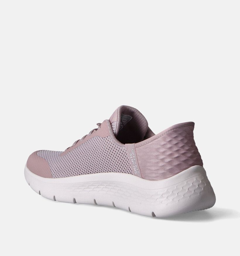 Skechers Go Walk Flex Grand Slip-ins en Rose pour femmes (351917)