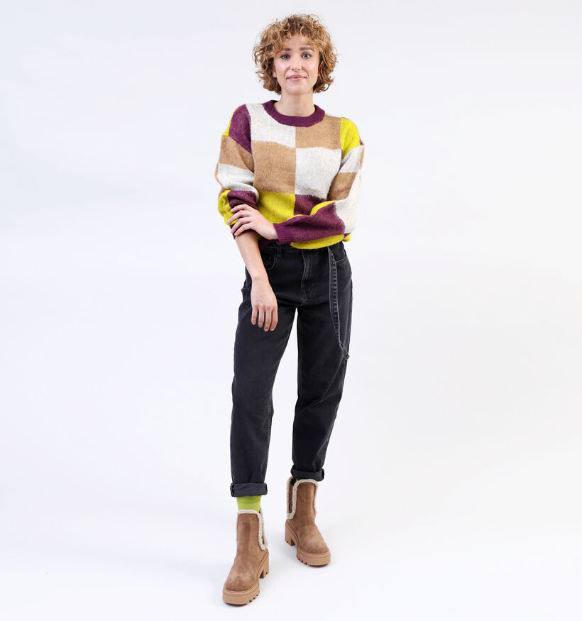 Mexx Xanthe Mom jeans en Noir pour femmes (331487)