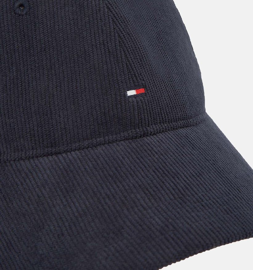 Tommy Hilfiger Flag Corduroy Soft 6 Casquette en Bleu pour femmes, hommes (346522)