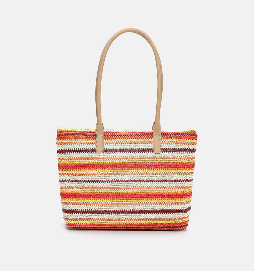 Emily & Noah Rue Cabas en Rouge/Jaune pour femmes (371505)