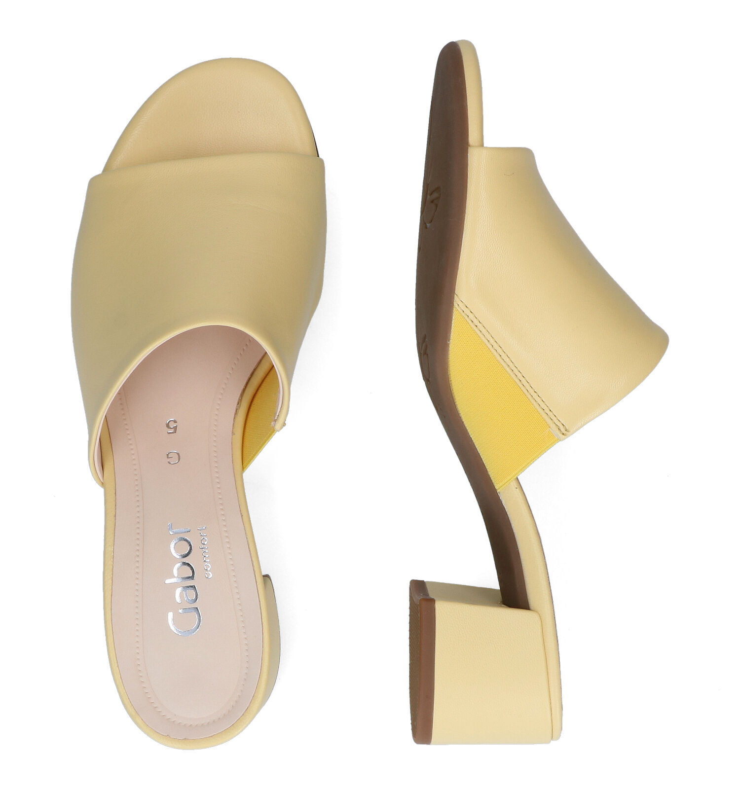 Gabor Gele Muiltjes Dames Slippers Online op TORFS.BE