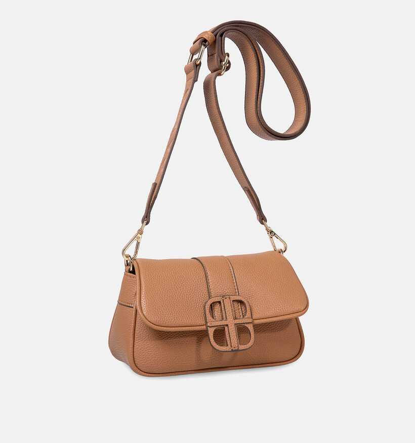 Laurent David Estée Cognac Schoudertas voor dames (357954)