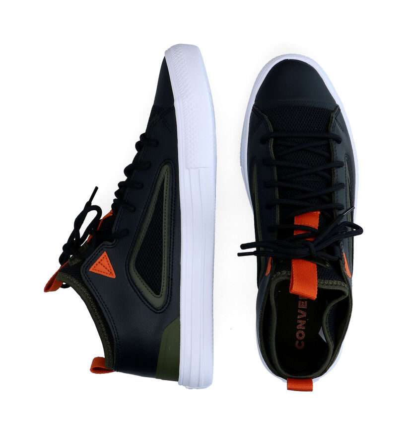Converse Chuck Taylor AS Ultra Baskets en Noir en simili cuir (293721)
