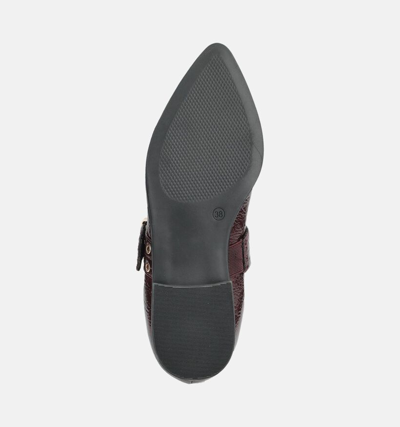Marco Tozzi Bordeaux Ballerina's voor dames (376508)