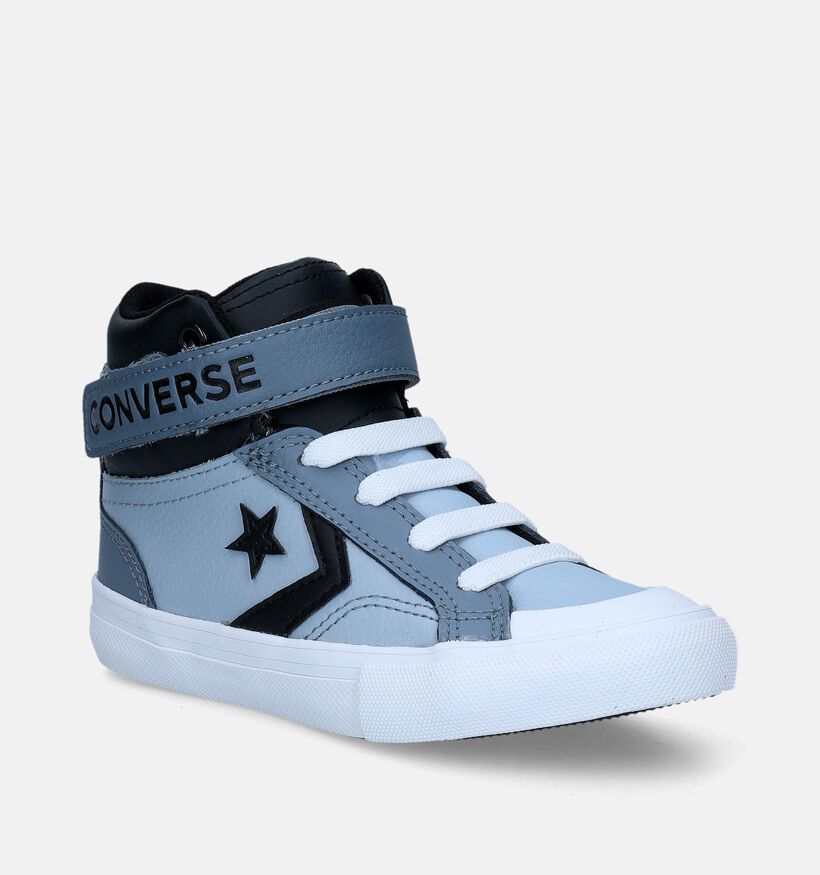Converse Pro Blaze Strap Vintage Athletic Grijze Sneakers voor meisjes, jongens (333216)