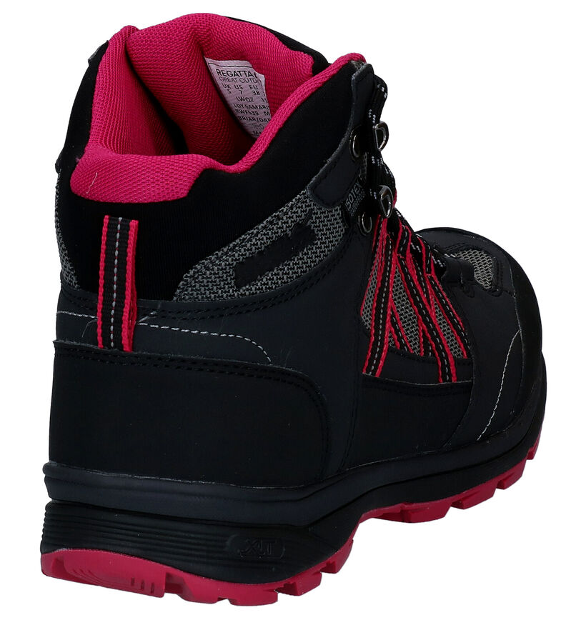 Regatta Samaris II Chaussures de marche en Noir en simili cuir (293223)