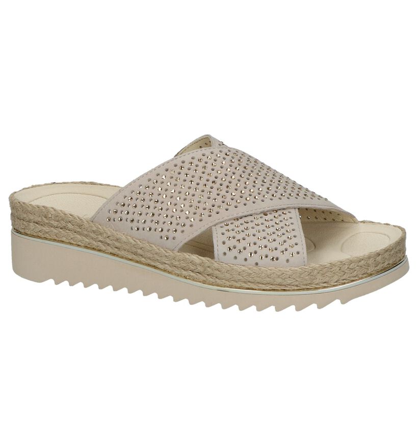 Comfortabele Slippers Beige Gabor Best Fitting , , pdp
