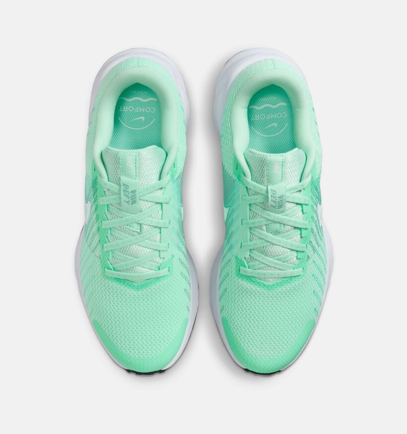Nike Run Defy Groene Sneakers voor dames (359912) - geschikt voor steunzolen