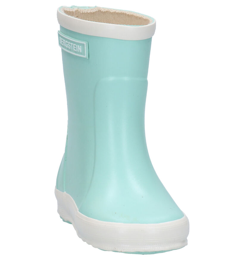 Bergstein Bottes de pluie en Jaune pour filles, garçons (280577) - pour semelles orthopédiques