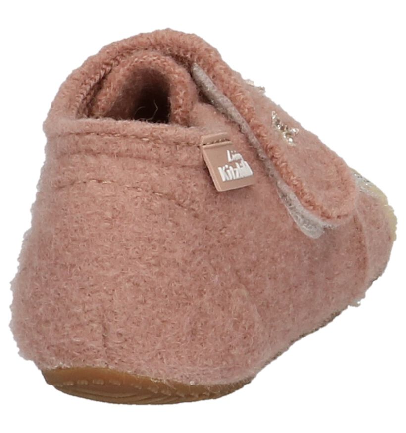 Living Kitzbühel Pantoufles fermées en Rose en laine (207036)