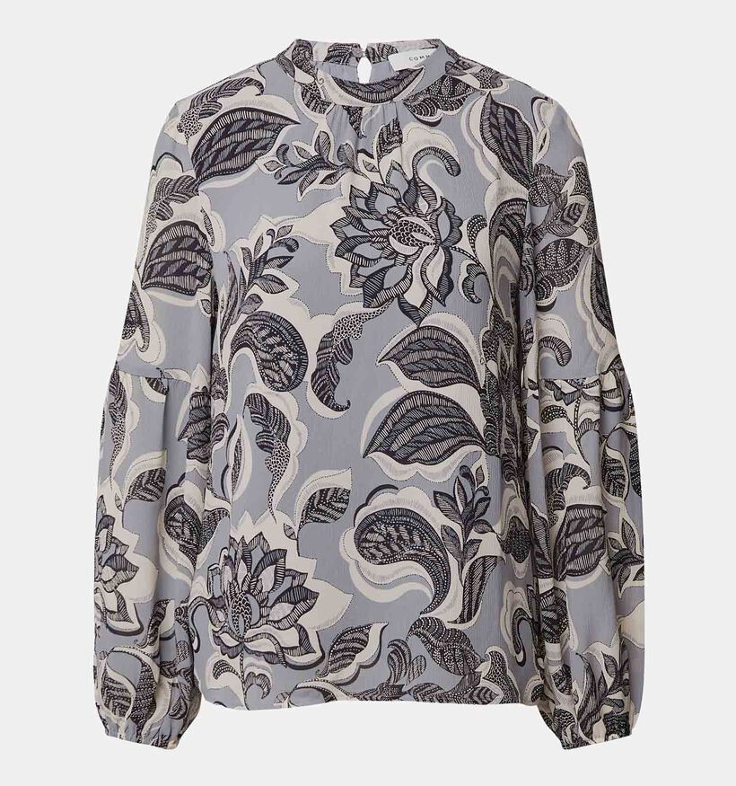 comma Blouse en Bleu pour femmes (364460)