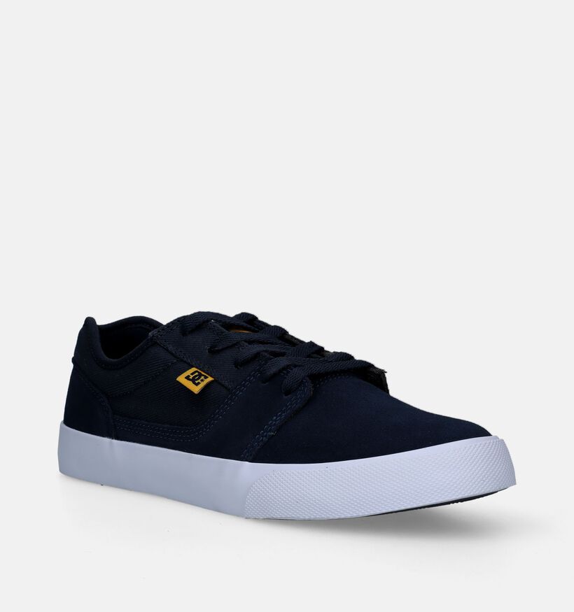 DC Shoes Tonik Baskets de skate en Bleu pour hommes (335159) - pour semelles orthopédiques