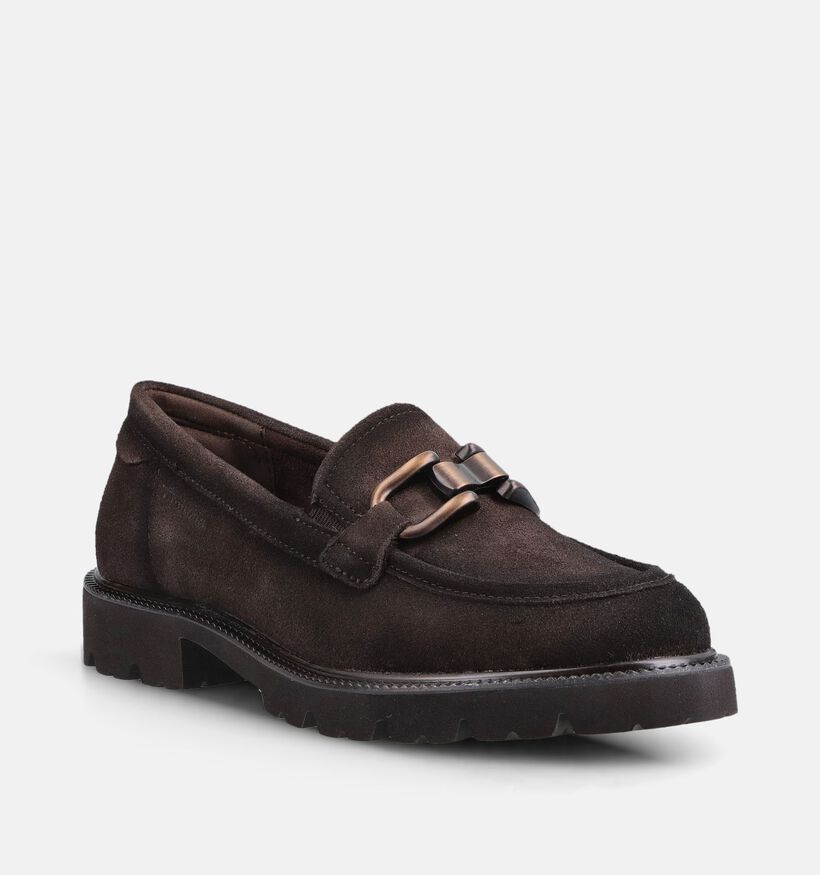 Tamaris Comfort Bruine Mocassin voor dames (376342) - geschikt voor steunzolen
