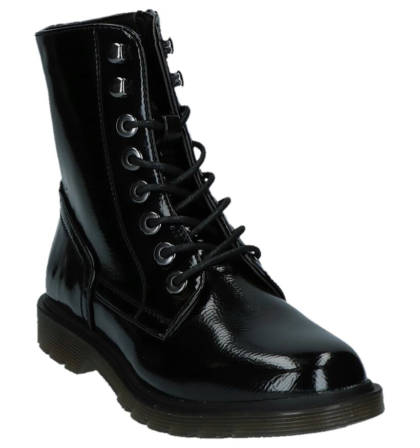 Youh! Bottillons en Noir en simili cuir (223843)