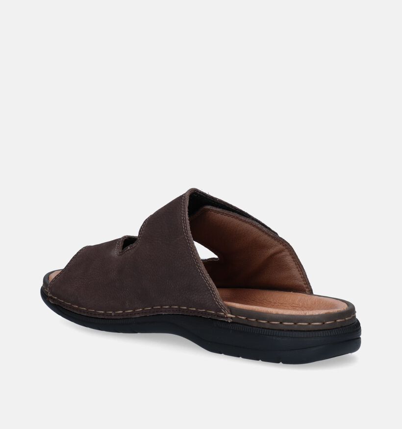 Rieker Bruine Slippers voor heren (339174)