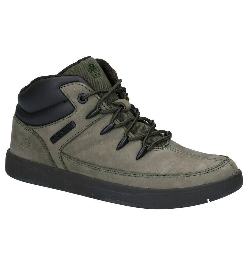 Timberland Davis Square Hiker Bottines Naturelle en nubuck (277734)