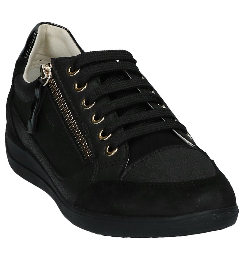 Geox Chaussures à lacets en Or en simili cuir (212638)