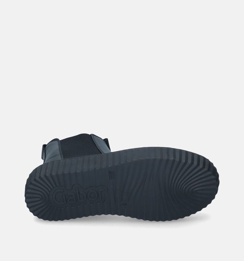 Gabor Best Fitting Chelsea en Noir pour femmes (315228) - pour semelles orthopédiques