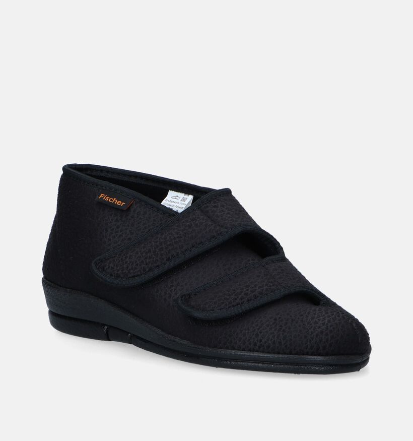 Fischer Zwarte Pantoffels voor dames (347134)