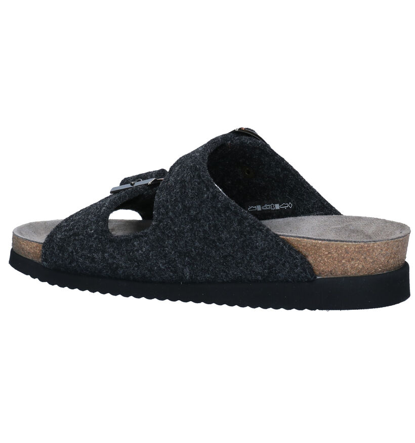Mephisto Hester Nu-pieds en Brun en textile (298117)